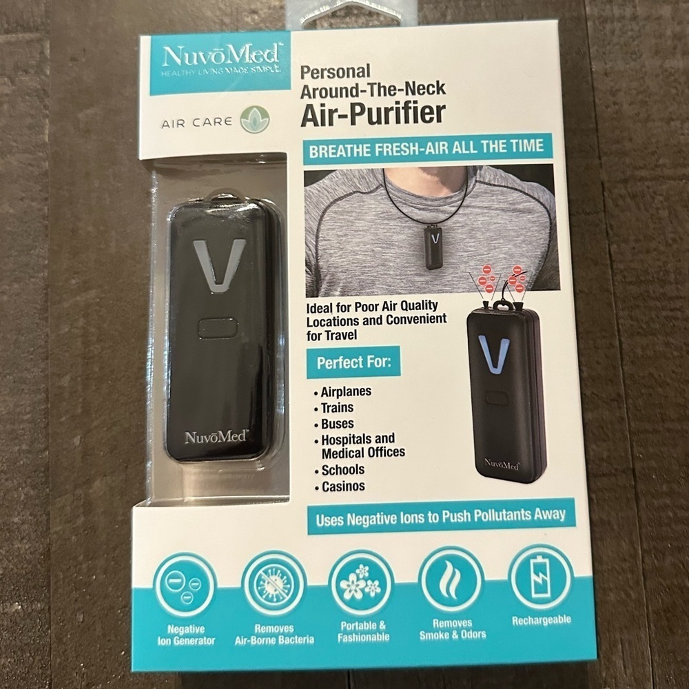 Black Personal Air Purifier
